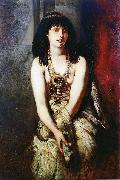 Makart, Hans An Egyptian Princess oil painting picture wholesale